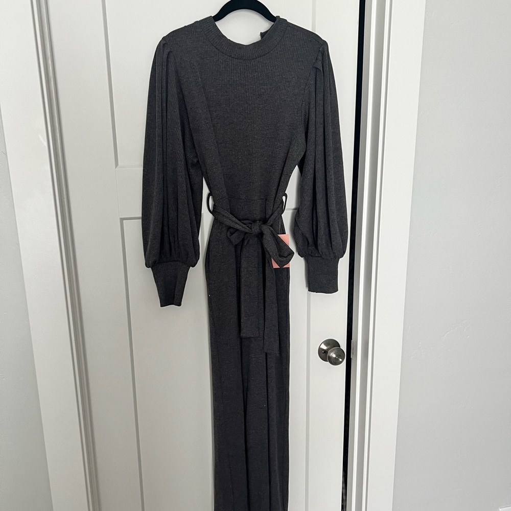 Ivy City Co Jumpsuit in Grey - Large